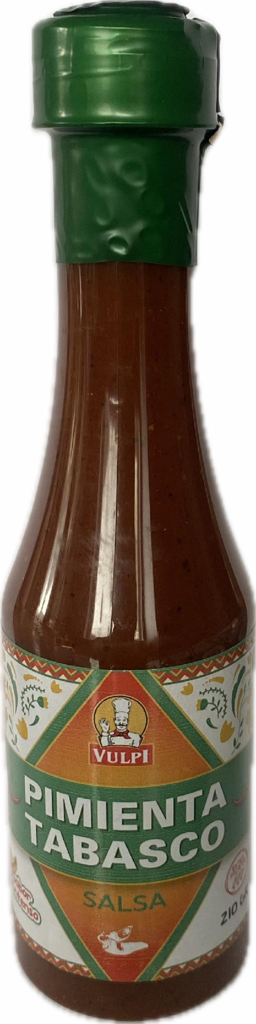 Соус Табаско Vulpi Pimienta Tabasco дуже гострий 220г