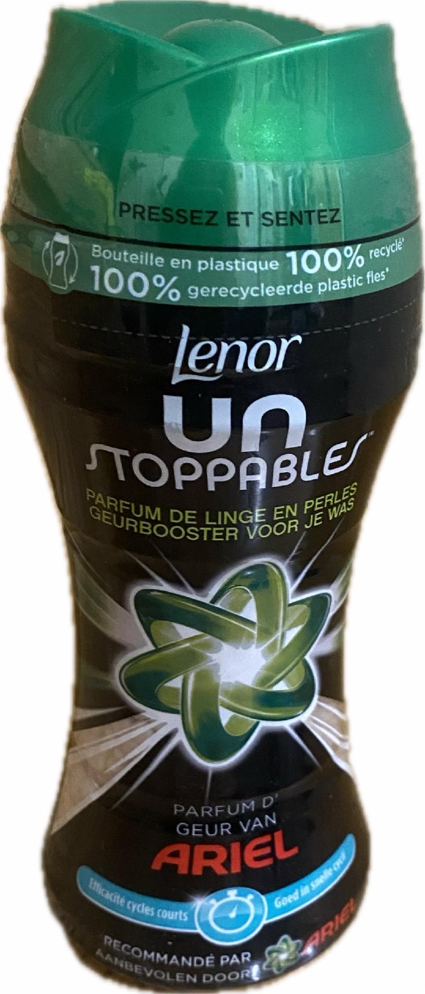 Гранули кондиціонер для прання Lenor з ароматизатором Unstoppables Scent of Ariel 210 г