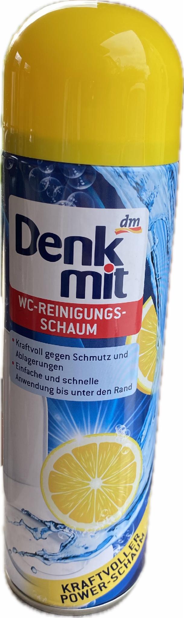 Піна-очисник для унітаза Denkmit WC-Reinigungschaum Zitrone 500 мл