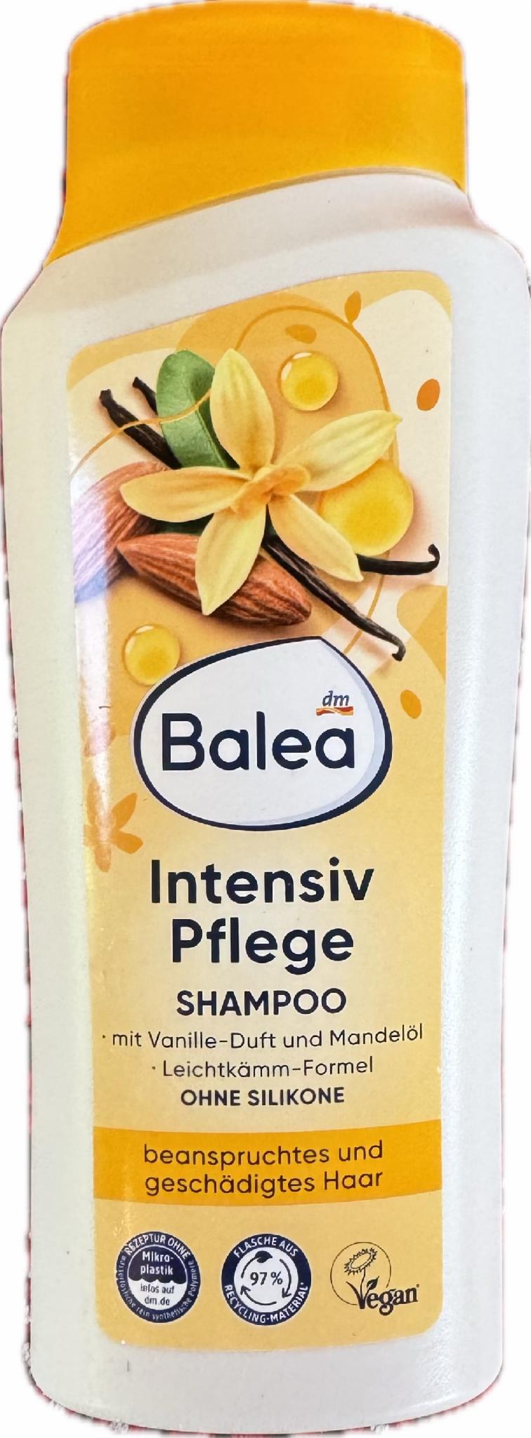 Відновлювальний шампунь Balea Ваніль Shampoo Intensivpflege 300 мл