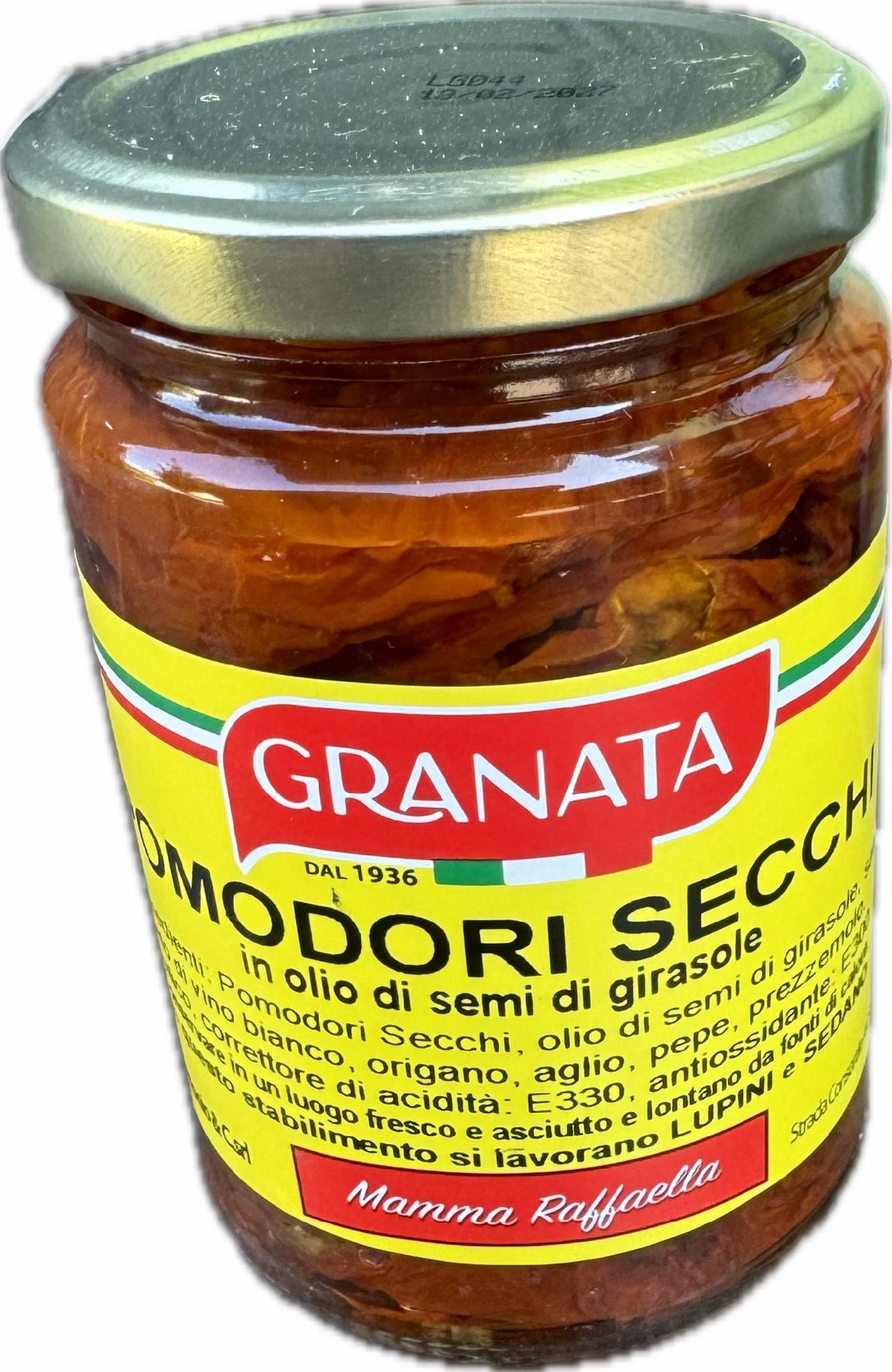 Томати в'ялені Granata з італійськими спеціями в олії 280г