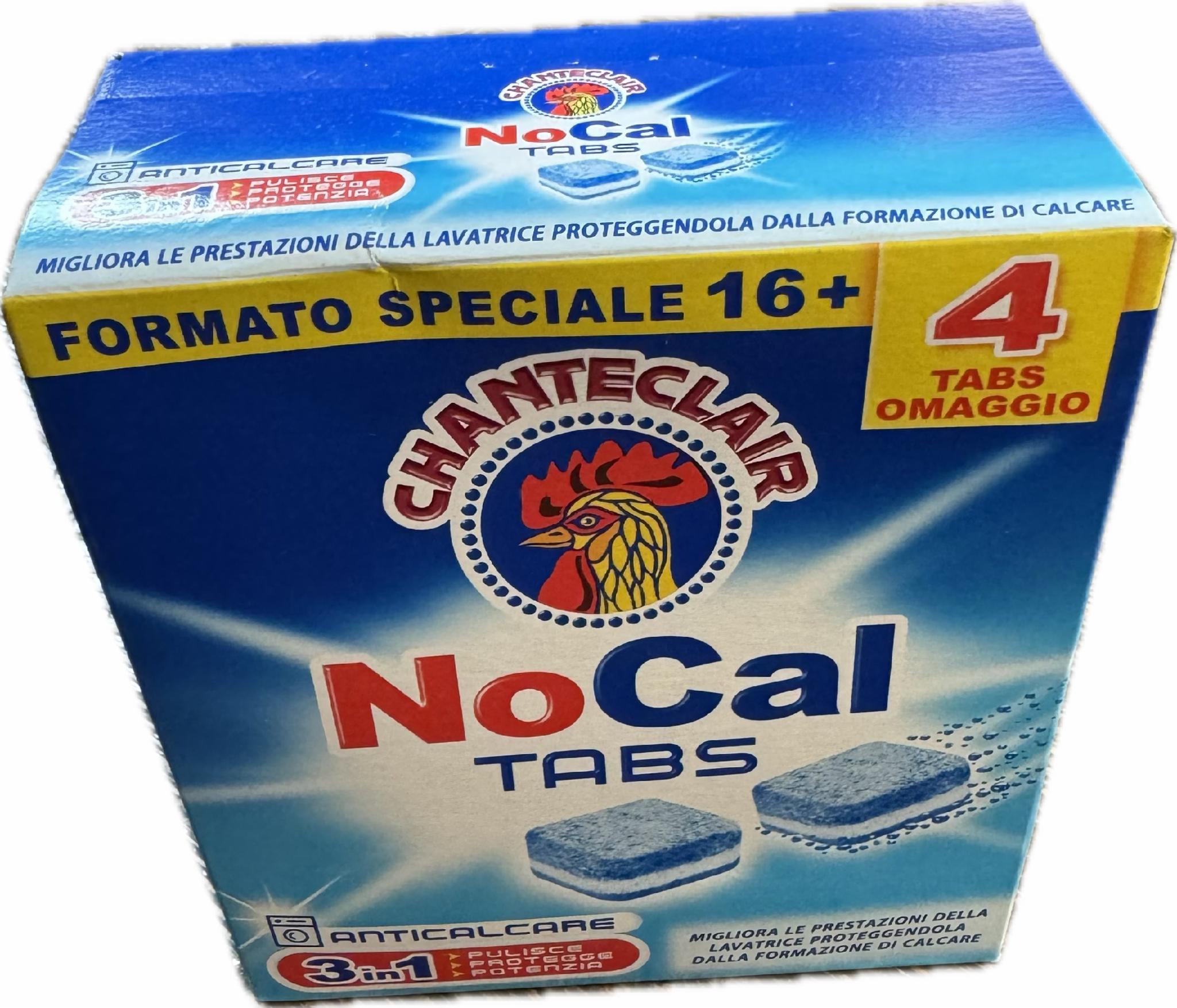 Таблетки від накипу для пральних машин CHANTE CLAIR nocal tabs 20шт