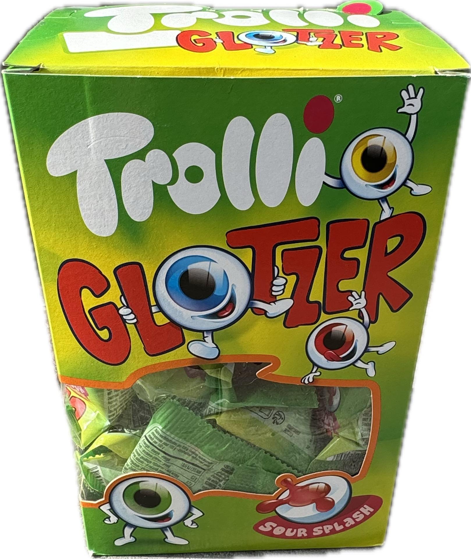Коробка цукерок очі в окремій упаковці Trolli Glotzer 18,8гр.*30 шт.