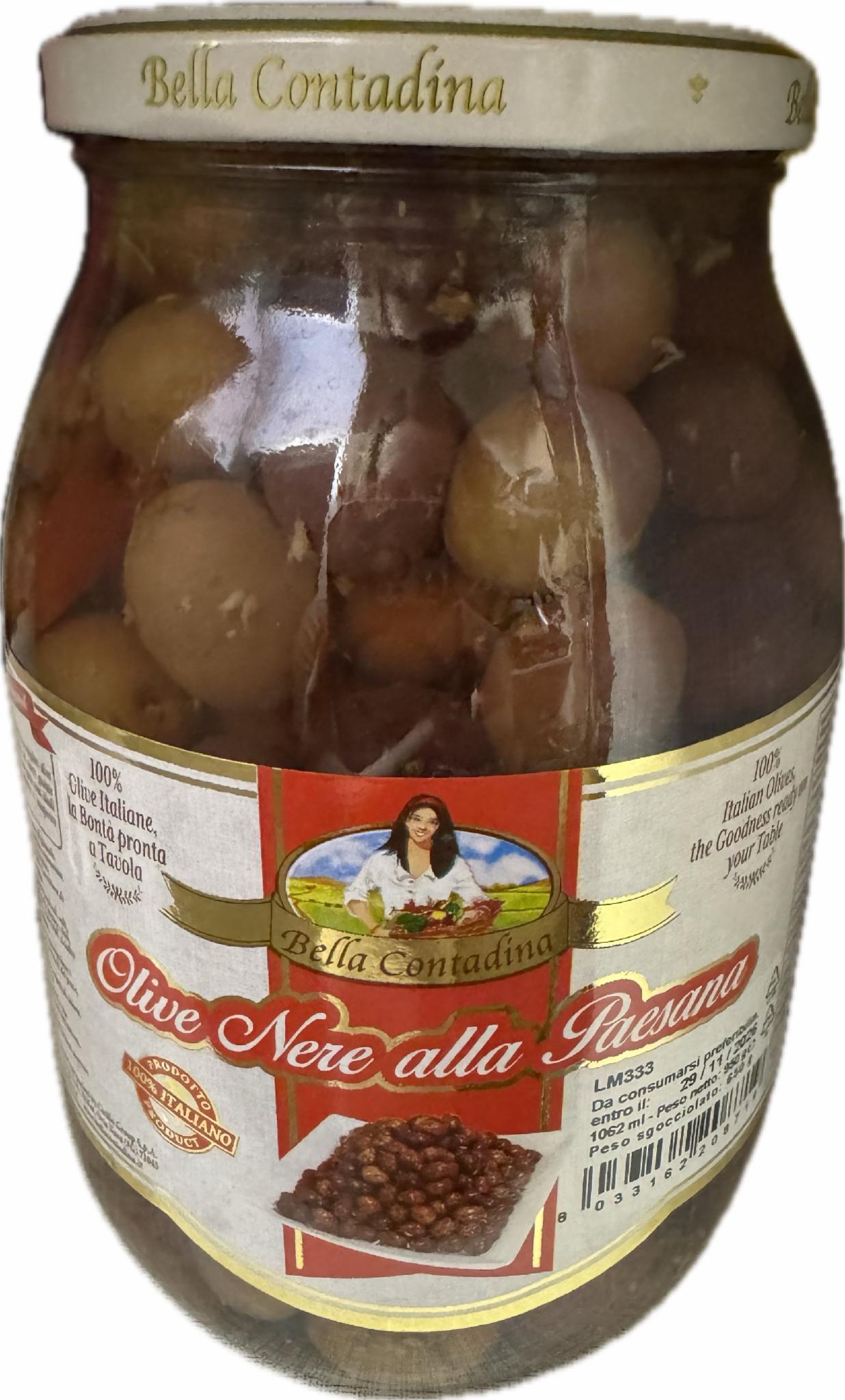 Оливки Bella Contandina Alla Paesana вялені 950 г