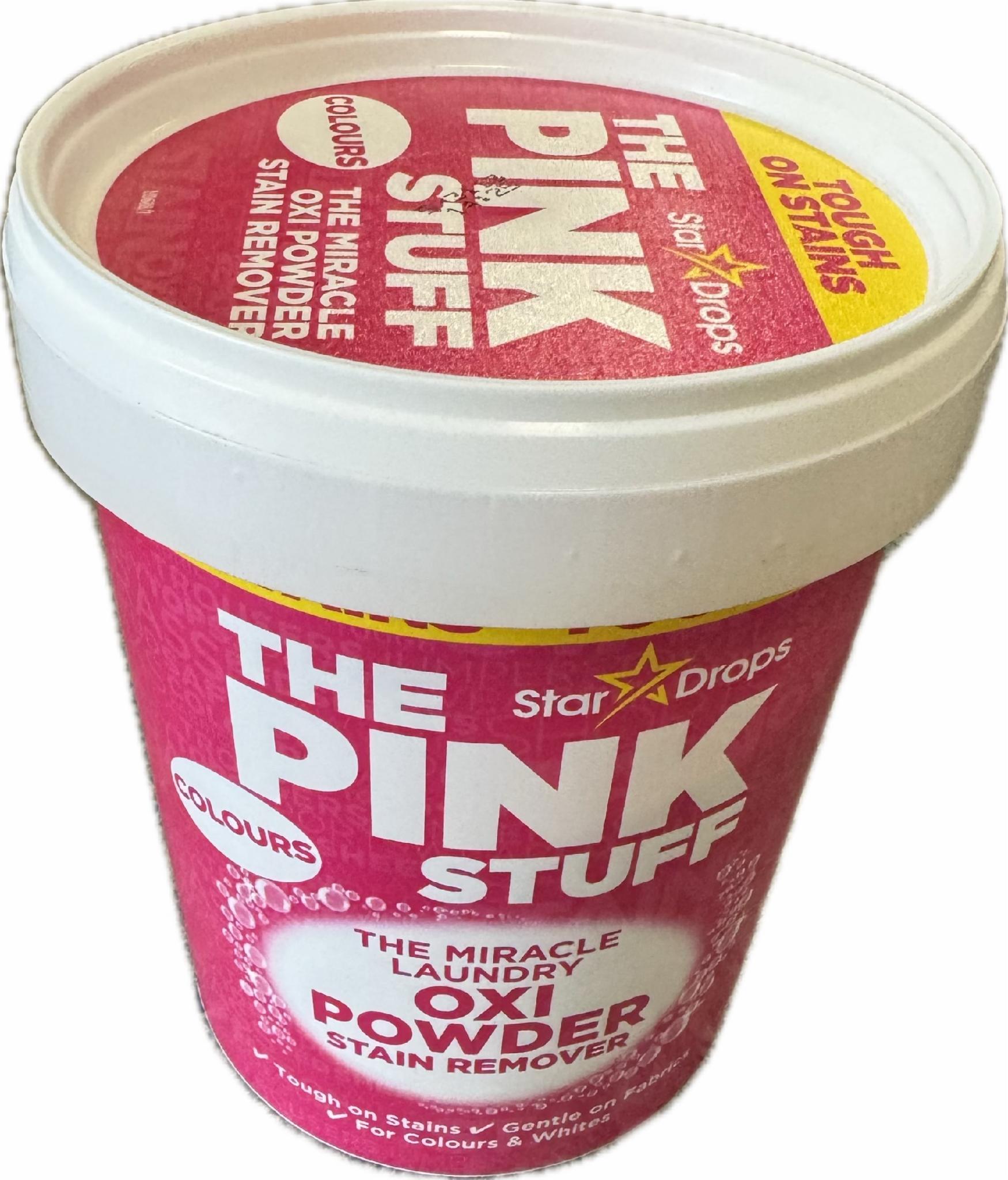 Плямовивідник-порошок для кольорових речей The Pink Stuf 1кг