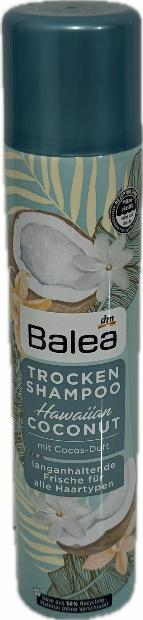Сухий шампунь для волосся Гавайський кокос Balea Hawaiian Coconut Dry Shampoo 200 ml