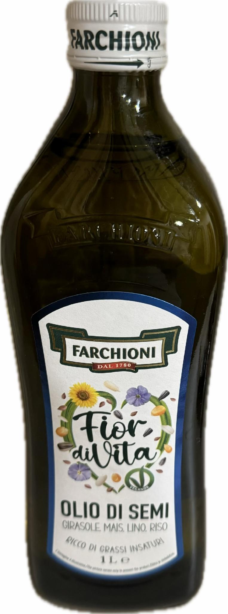 Суміш нерафінованих олій Farchioni Fior di Vita Omega 3-6-9 1л