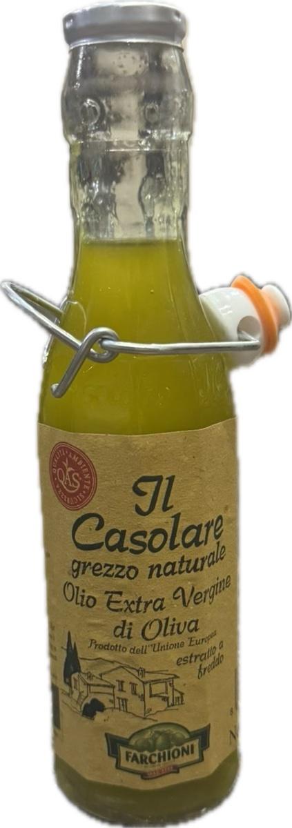 Олія оливкова нефільтрована Farchioni Il Casolare Grezzo Naturale 250мл