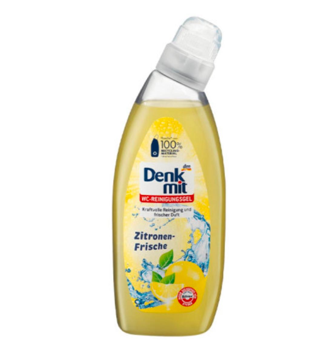 Гель для чищення унітазу лимон Денк Міт Denk Mit wc-reinigunsgel zitronen-frische 750ml