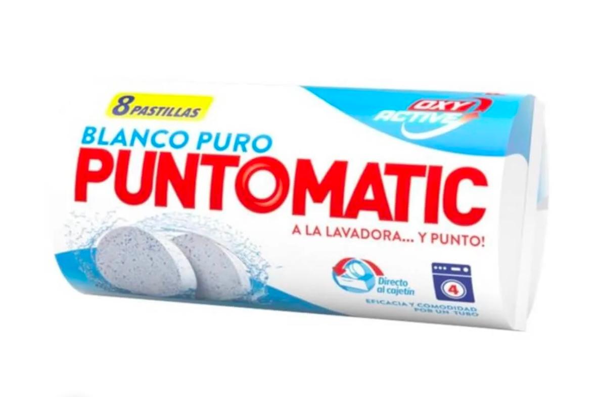 Таблетка-порошок з активним киснем для прання білого одягу PUNTOMATIC Blanco Puro 8шт.