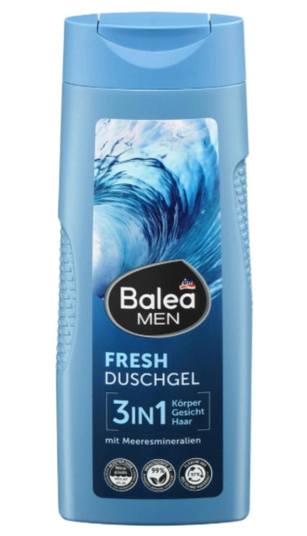 Гель для душу Balea Men 3в1 Fresh 300ml