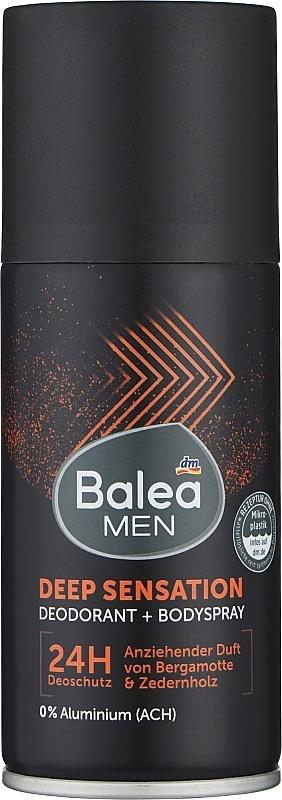 Дезодорант спрей Balea MEN  Deep Sensation 150ml