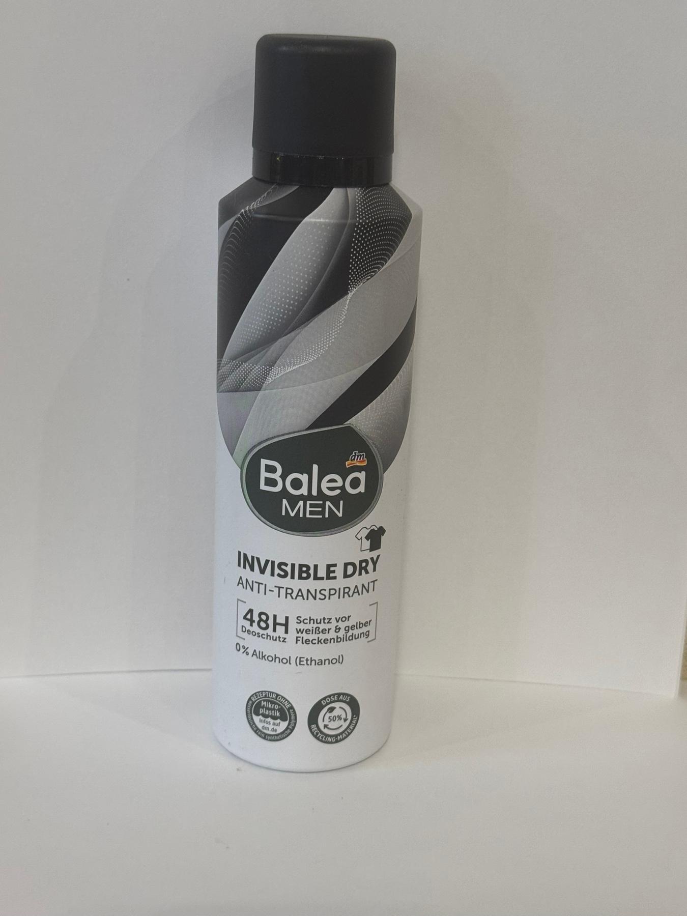 Дезодорант-антиперспірант спрей Balea Men Invisible Dry 200 ml