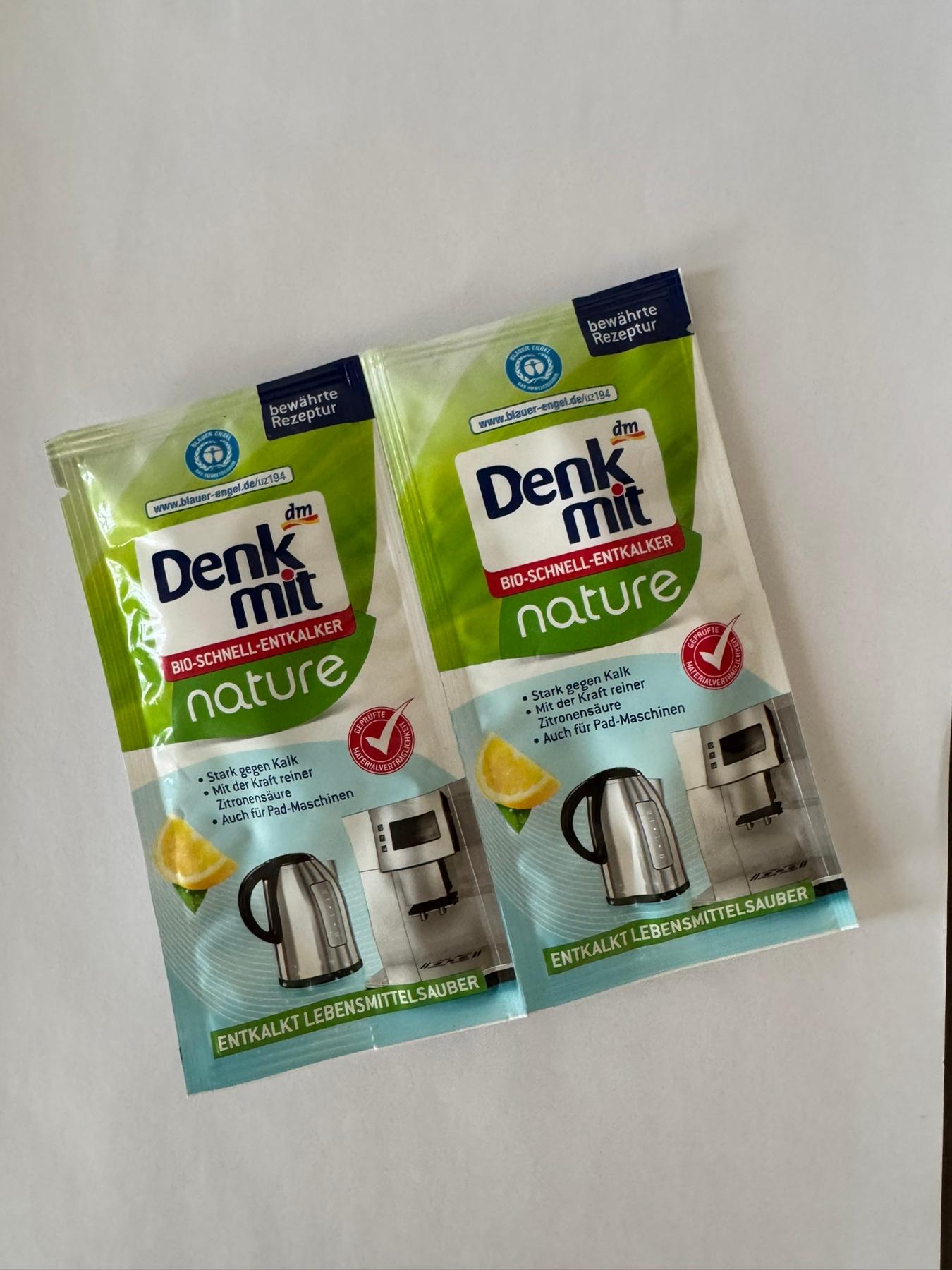 Порошок від накипу Denkmit Nature сашетка 2 шт по 25 г