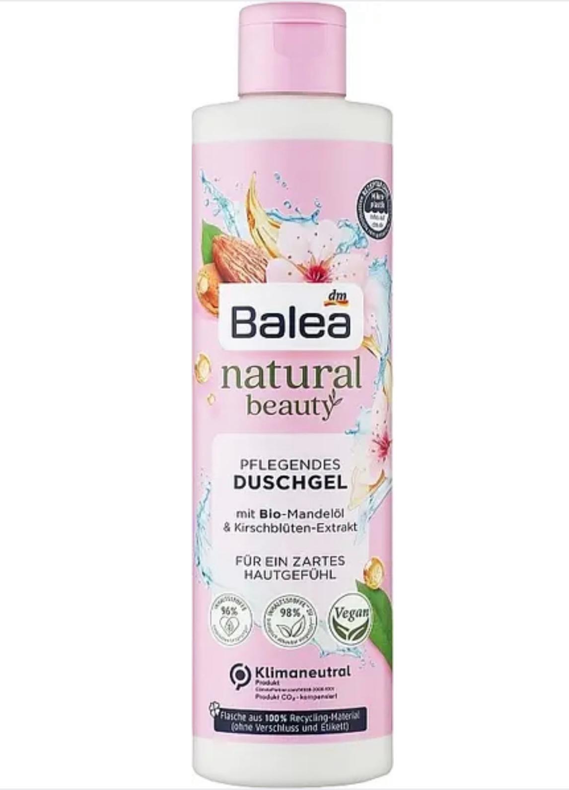 Гель для душу з мигдалем Balea Natural Beauty  250 мл