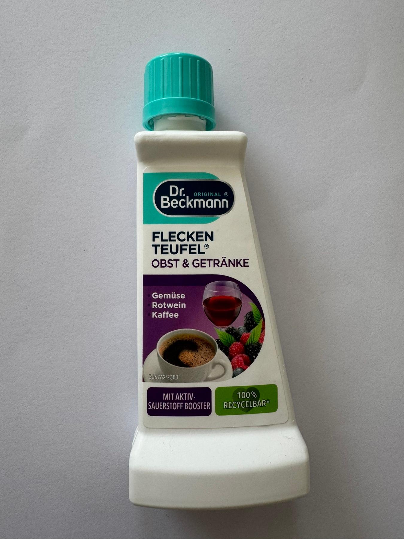 Виводжувач плям від фруктів і напоїв Dr.Beckmann Fleckenteufel Obst&Getränke 50 мл